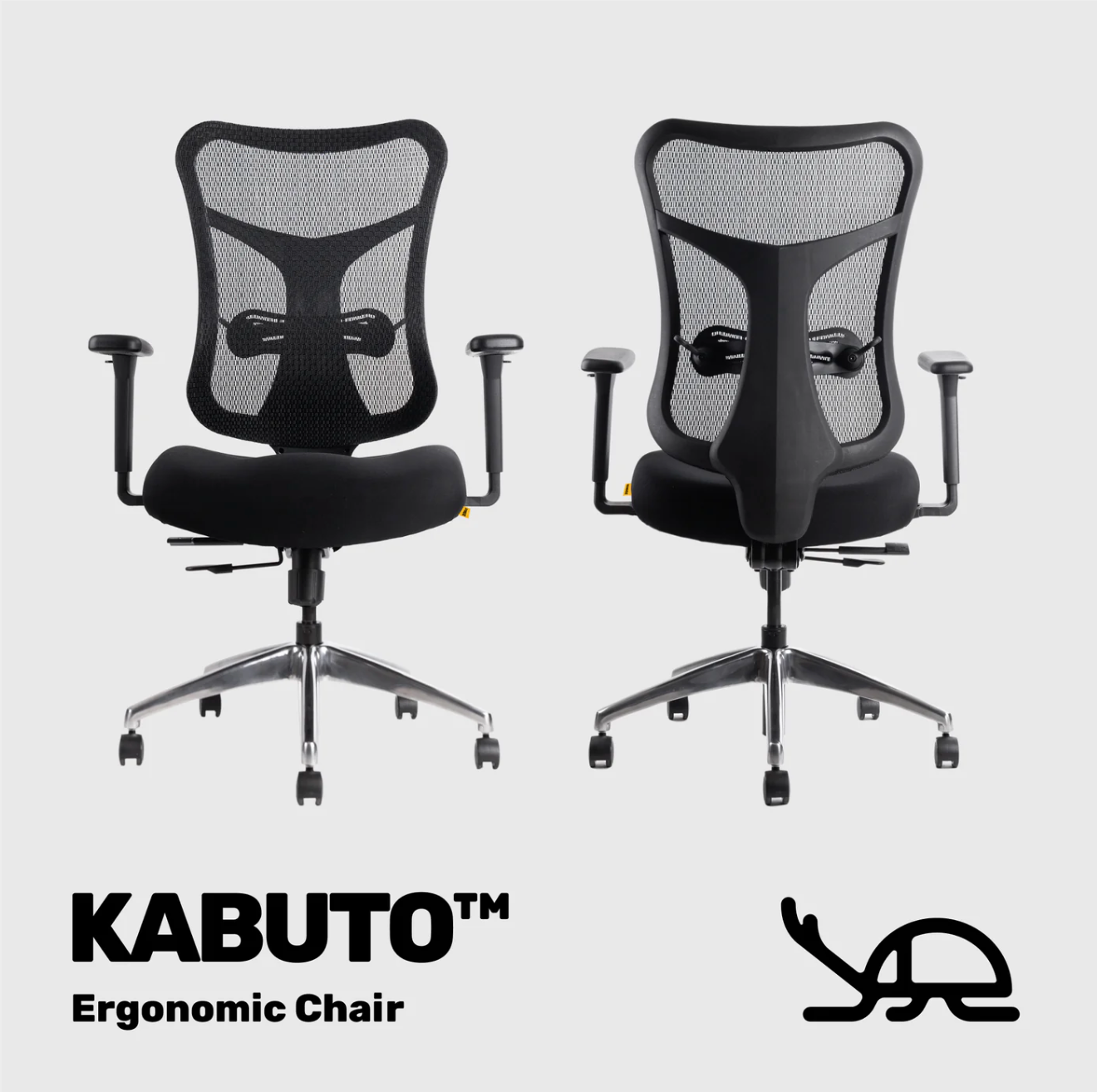 Zoowork KABUTO™ Ergonomic Chair - White / Black