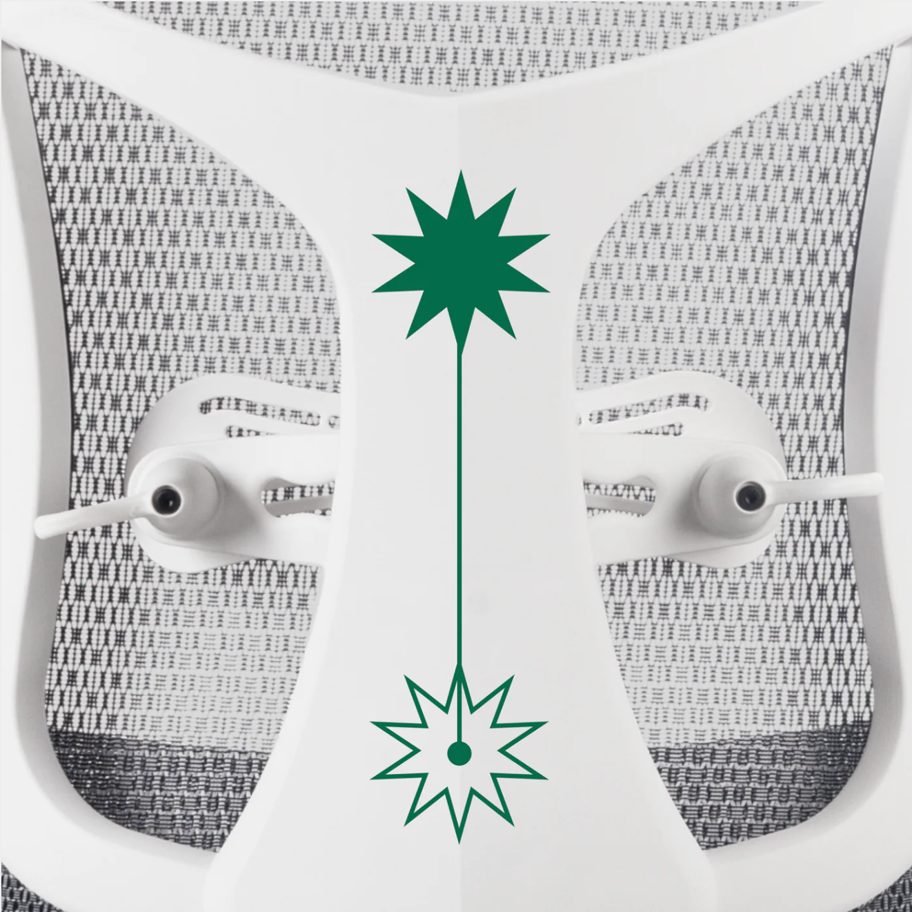 Zoowork KABUTO™ Ergonomic Chair - White / Black
