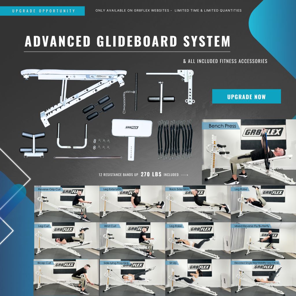 GR8FLEX Total Performance Gym - Pearl White