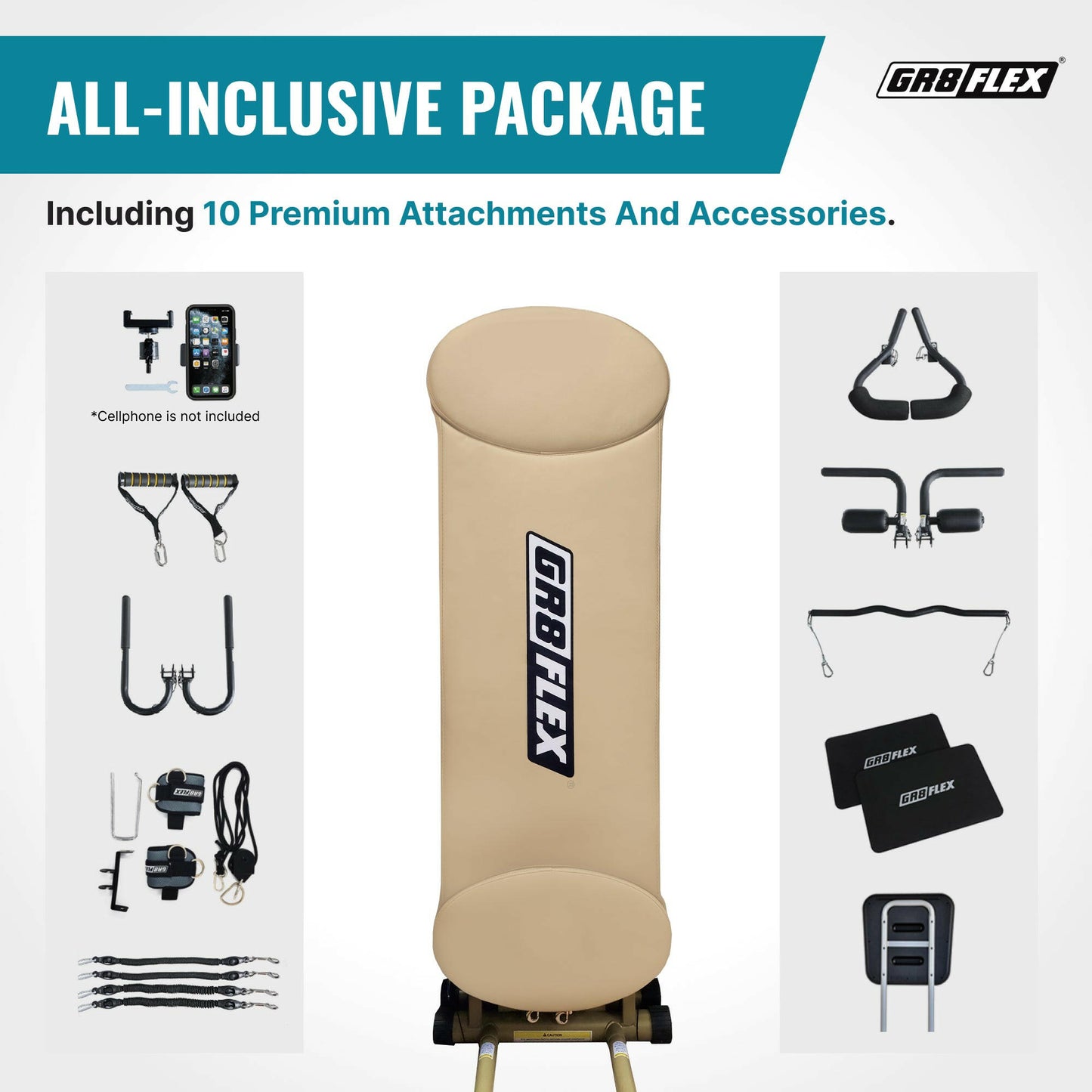 (SALE) GR8FLEX Total Performance Gym - Golden