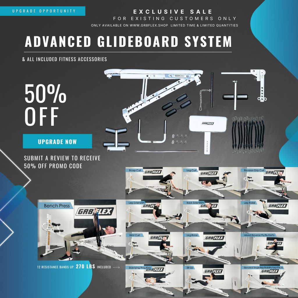 [ PRE-ORDER ] Advanced Glideboard System (Patent Pending) 50% promo code available for existing customers