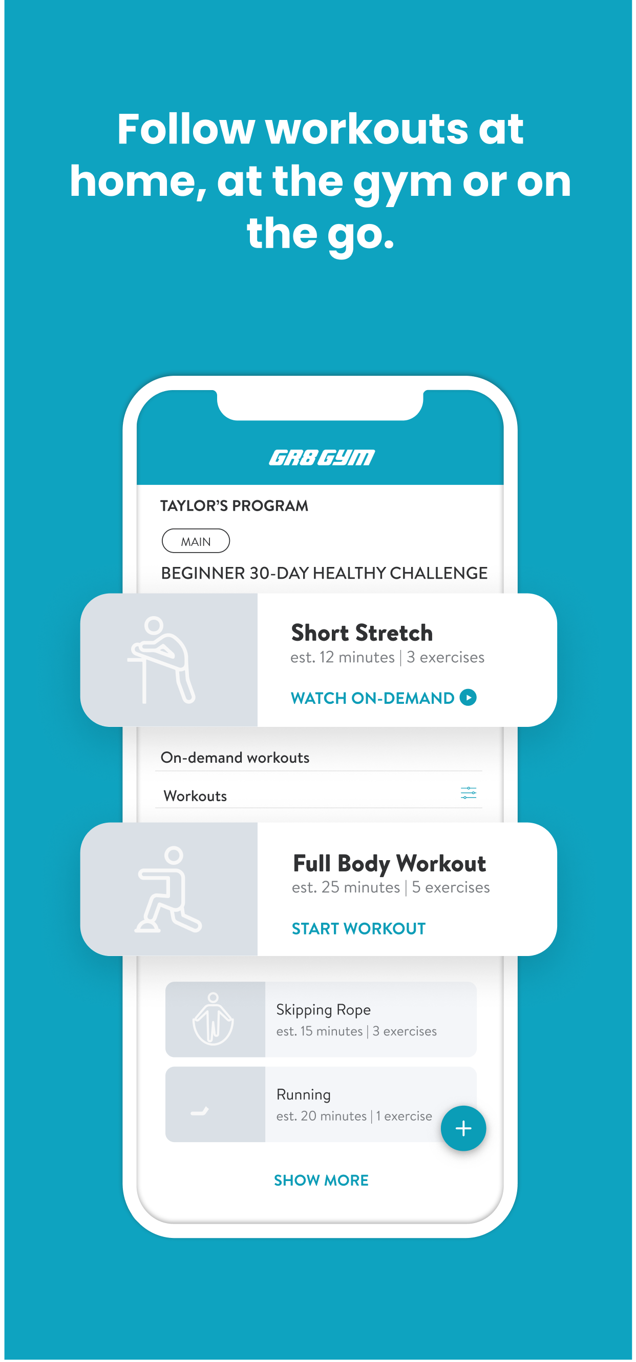 [NEW] GR8 GYM by GR8FLEX- Fitness Training App
